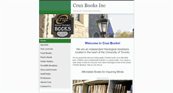 Desktop Screenshot of cruxbooks.com